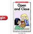 open and closeϰ